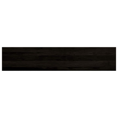 Stopnie schodowe 12 szt. brązowoczarne 120x25x2 cm lite drewno dębowe