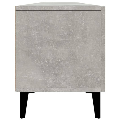 vidaXL Szafka pod TV, szarość betonu, 180x31,5x40 cm