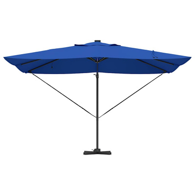 Parasol plażowy 352 x 251 x 265 cm Poliester i aluminium
