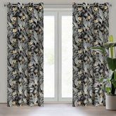 Zasłona Loren czarna 140x250