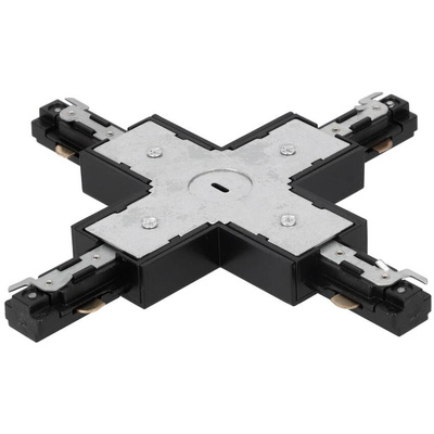 Łącznik X do szyny MEVA PRO X Connector Black, czarny EDO777528 EDO Solutions