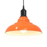 Lampa wisząca z regulacją wysokości E27 Pomarańczowy połysk