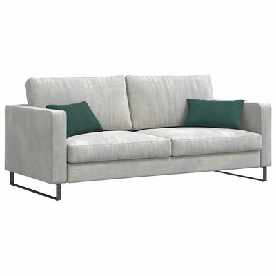 Poduszki na sofę 2 pcs Ciemnozielony 50 x 30 cm