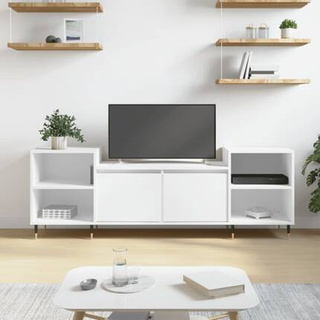 vidaXL Szafka pod TV, biała, 80x36x50 cm, materiał drewnopochodny wariant 14