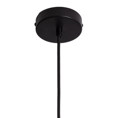 Lampa wisząca nowoczesna skandynawska E27 czarna Abruzzo Vita