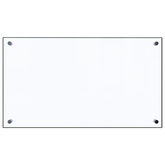 Panel ochronny do kuchni, przezroczysty, 70x40 cm, szkło