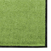 Dywanik wejściowy Zielony i Czarny 120 x 300 cm Poliamid i PVC