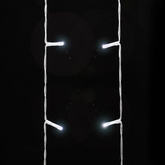 Lampki choinkowe, 320 LED, zimne białe światło, 375 cm
