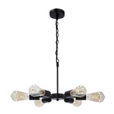 Sparta lampa wisząca czarny 6X60W E27 36-09395 