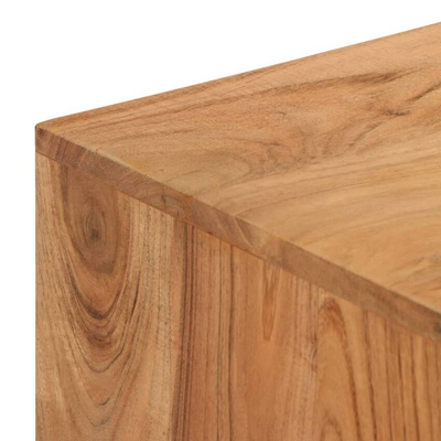 vidaXL Biurko z litego drewna akacjowego, 118 x 45 x 76 cm