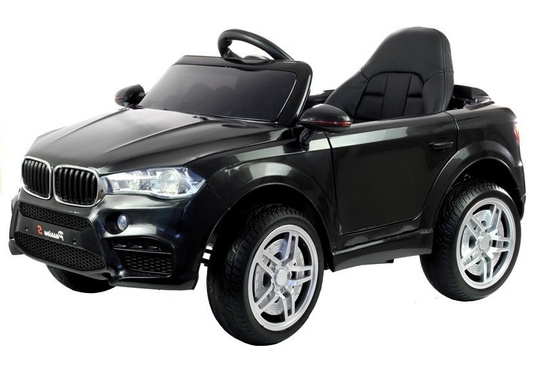 Auto Pojazd Na Akumulator HL1538 Pilot Światła LED MP3 Czarne