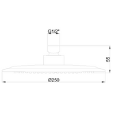 Deszczownica eco solis 25 SC-D1-022-Q Invena