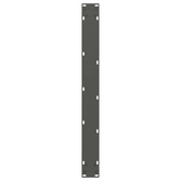 Nogi do stołu jadalnego w kształcie litery V 3 szt. Antracyt 100x(72-73,3) cm Stal