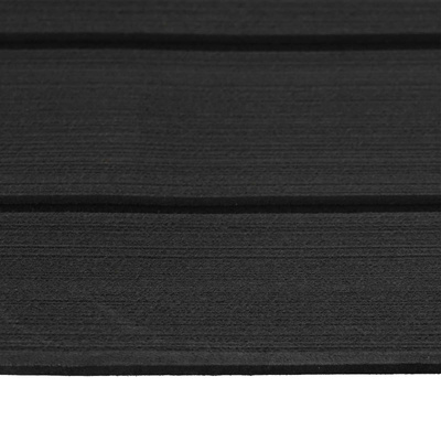Mata Łodziowa Paski Ciemnoszary i czarny 240 x 90 cm EVA