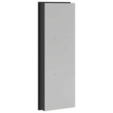 Nisza prysznicowa Czarny 92 x 32 x 10 cm Stal nierdzewna