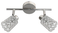 Lampa sufitowa York listwa regulowana 2-punktowa do korytarza metalowa