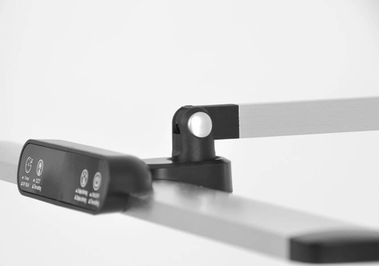 Lampka biurkowa K-BL1321 SREBRNY z serii ARES