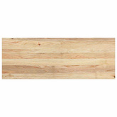 Parapety 2 szt., surowe, 110x40x2 cm, lite drewno dębowe