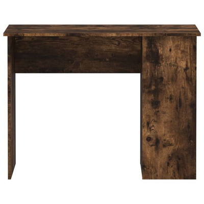vidaXL Biurko, przydymiony dąb, 100x55x75 cm, materiał drewnopochodny