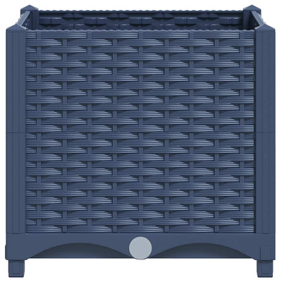 Donica do podniesionej rabaty, 160x40x38 cm, polipropylen