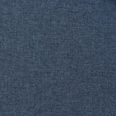 Zasłona stylizowana na lnianą, przelotki, niebieska, 290x245 cm