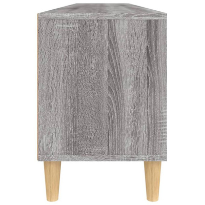 vidaXL Szafka pod TV, szary dąb sonoma, 150x30x44,5 cm