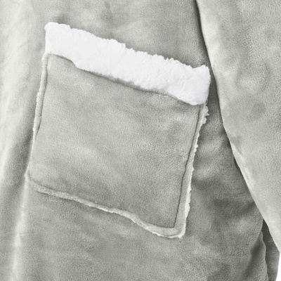 Bluza-koc Szary L Fleece i Flanela