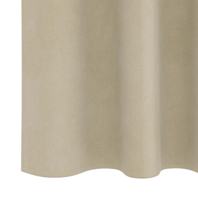 Zasłony zaciemniające 2 pcs Kremowy 140 x 245 cm Aksamit