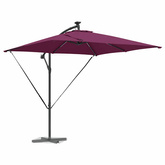 Parasol plażowy Bordeaux Czerwony 249 x 249 x 250 cm