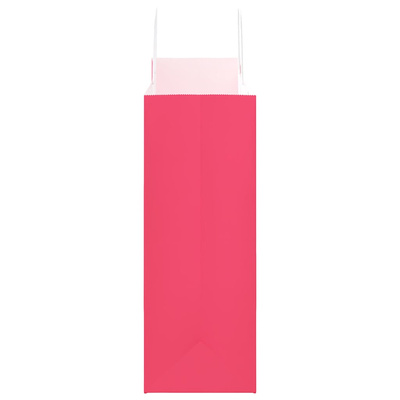 Torby papierowe 250 szt. z uchwytami Różowe 32x17x44 cm