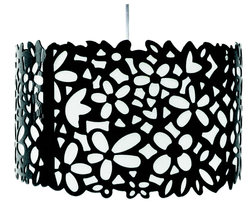 Lampa wisząca Simona potrójna metalowa czarna nad stół do jadalni