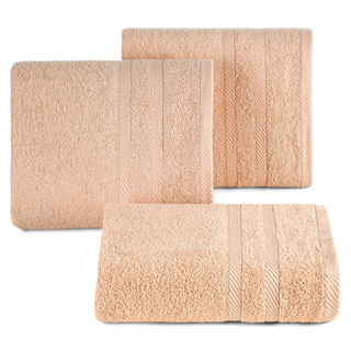 Ręcznik Milo jasnopomarańczowy 100x150