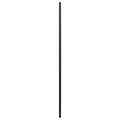 vidaXL Lustro ścienne, czarne, Ø 50 cm, okrągłe