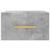 vidaXL Wiszące szafki nocne, 2 szt., szarość betonu, 35x35x20 cm model standard