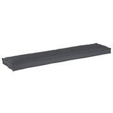 Poduszka na paletę Antracyt 180 x 40 x 8 cm Materiał Oxford