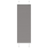 Roleta plisowana antracytowa 40x150 cm Szerokość tkaniny 39,4cm