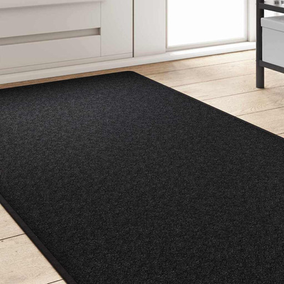 Chodnik dywanowy Antracyt 80 x 500 cm 100% polipropylen