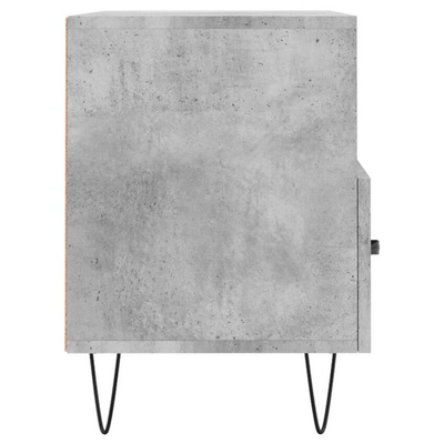 vidaXL Szafka pod TV, szarość betonu, 80x36x50 cm