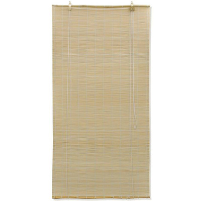 vidaXL Roleta bambusowa, 100x220 cm, naturalna