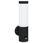 Zewnętrzna lampa ścienna 2 pcs Czarny 12 x 8,5 x 29 cm