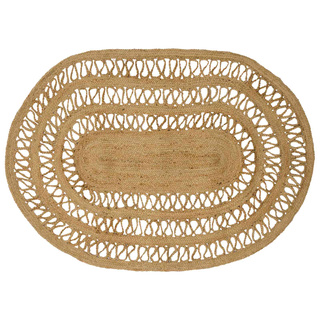 Dywany pokojowe naturalny 100 x 152 cm Juta