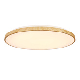 TENS lampa sufitowa plafon drew. 48W LED 3000/4000/6000K 59cm klosz biały, pilot