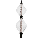 VITA lampa wisząca czarny 7,5W LED 2700K 2 x klosz bezbarwny