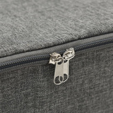 Pojemnik do przechowywania, tkanina, 70x40x18 cm, antracytowy