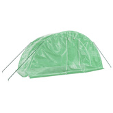 Szklarnia ze stalową ramą, zielona, 10 m?, 5x2x2,3 m
