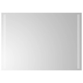 vidaXL Lustro łazienkowe z LED, 70x50 cm