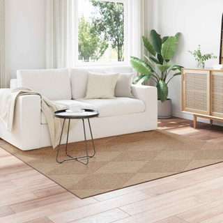 Dywany pokojowe Kwadrat AGIRA Naturalny 200 x 200 cm Poliester