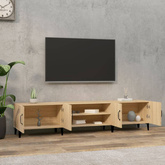 vidaXL Szafka pod TV, dąb sonoma, 180x31,5x40 cm