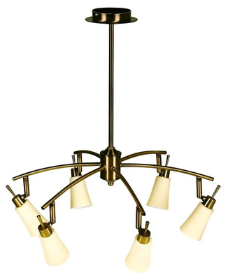Lampa sufitowa Candellux 36-87044 Kroton 6X40W G9 patyna