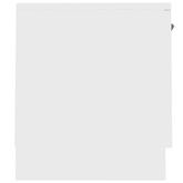 Szafka pod telewizor, biała, 140x35x40 cm